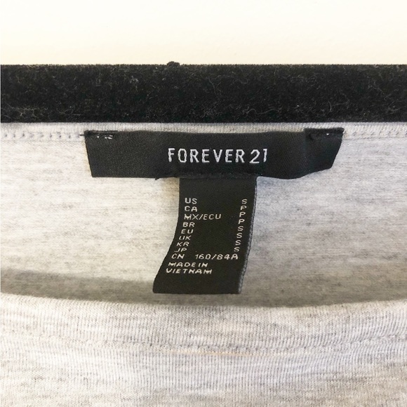 Forever21 Long Sleeve Top in Grey - Picture 2 of 2
